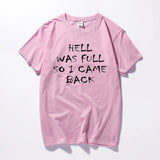 Supernatural Hell Was Full Mens T-Shirt