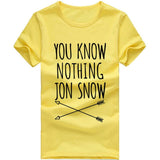 Game Of Thrones You Know Nothing Jon Snow T-Shirt