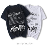 Supernatural Exorcism Adios Bitch T-Shirt