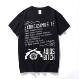 Supernatural Exorcism Adios Bitch T-Shirt