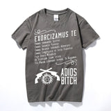 Supernatural Exorcism Adios Bitch T-Shirt