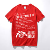 Supernatural Exorcism Adios Bitch T-Shirt